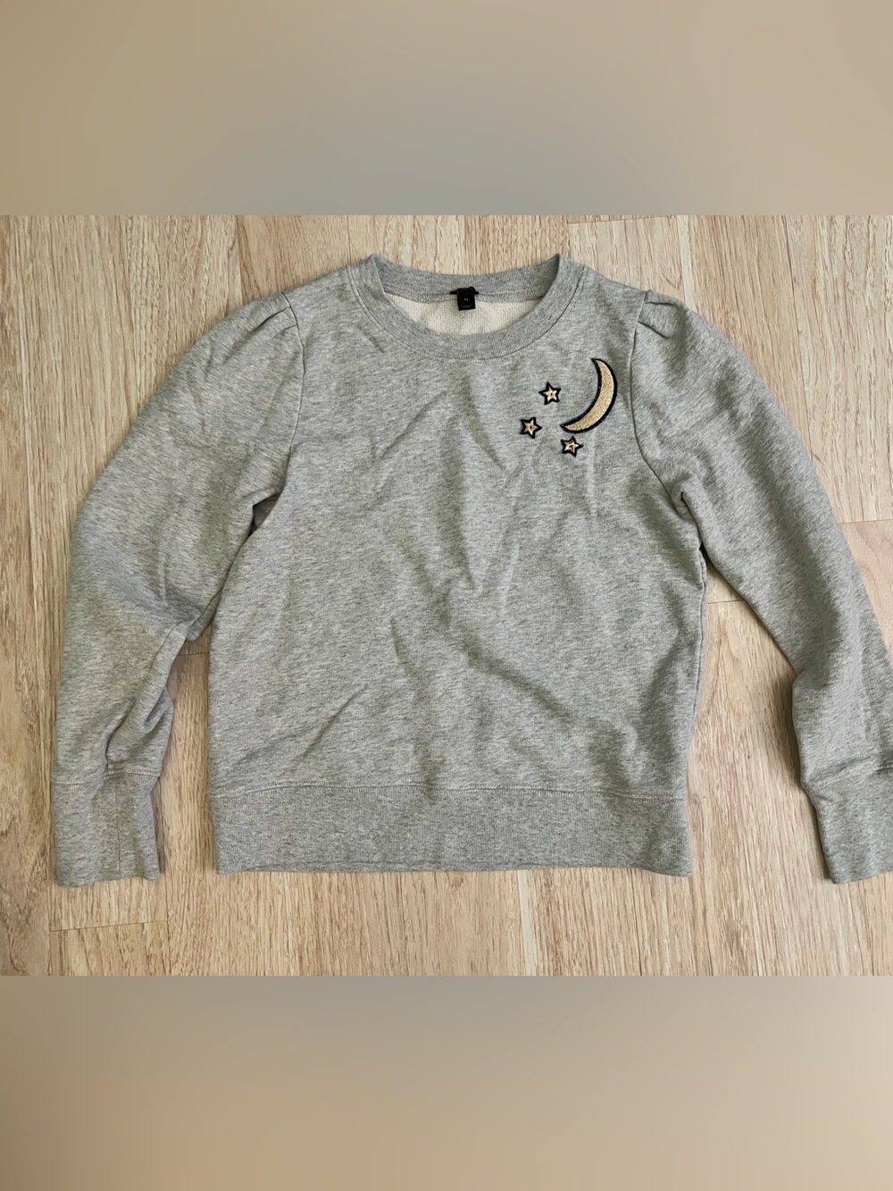 J. Crew Light Gray Crewneck Sweatshirt